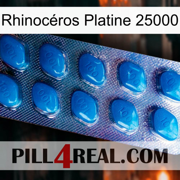 Rhinocéros Platine 25000 viagra1